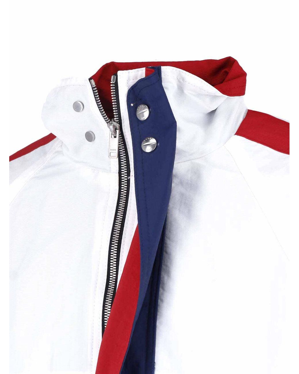 Rhude Blue Button Jacket for men