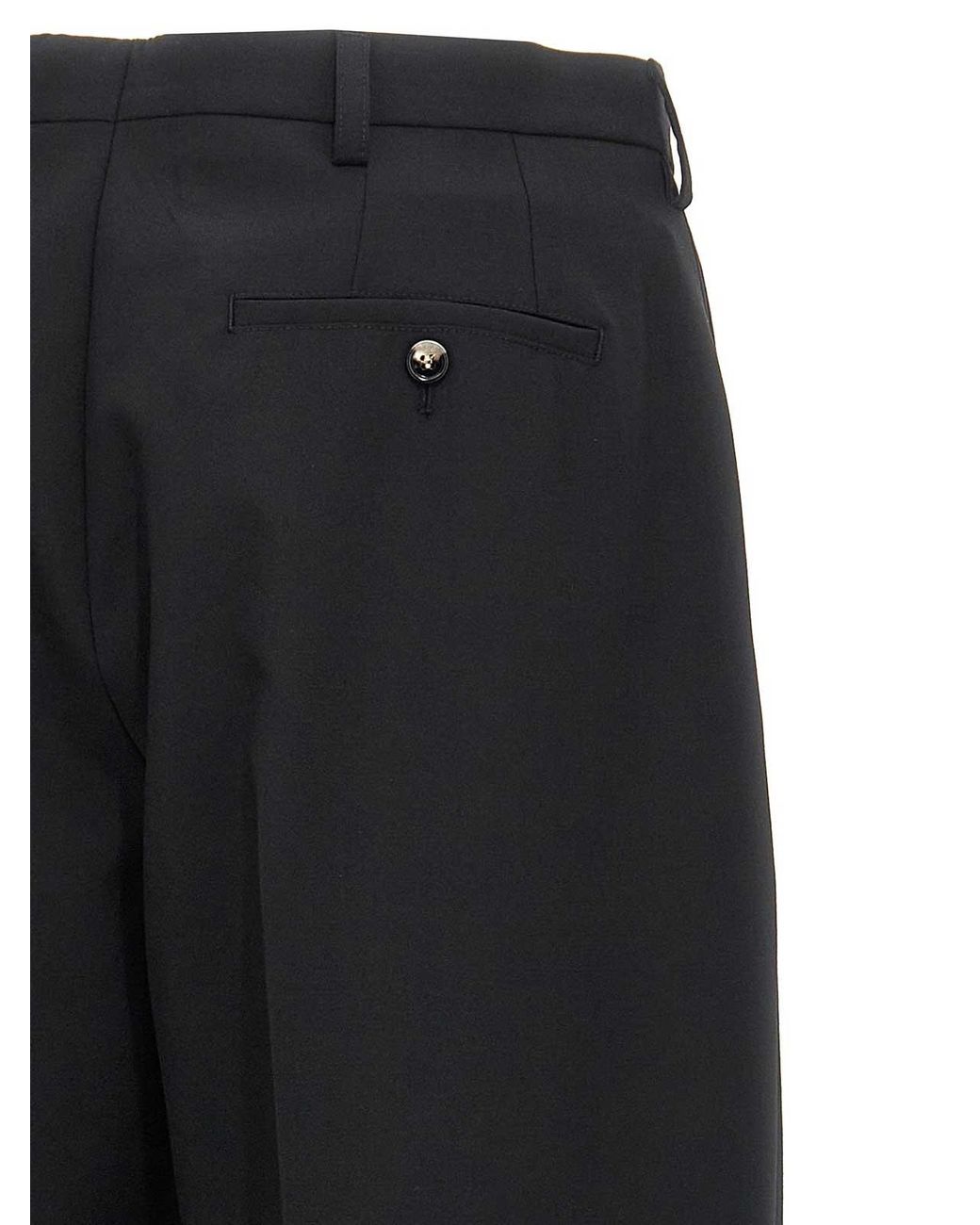 Marni Black Wool Pants for men