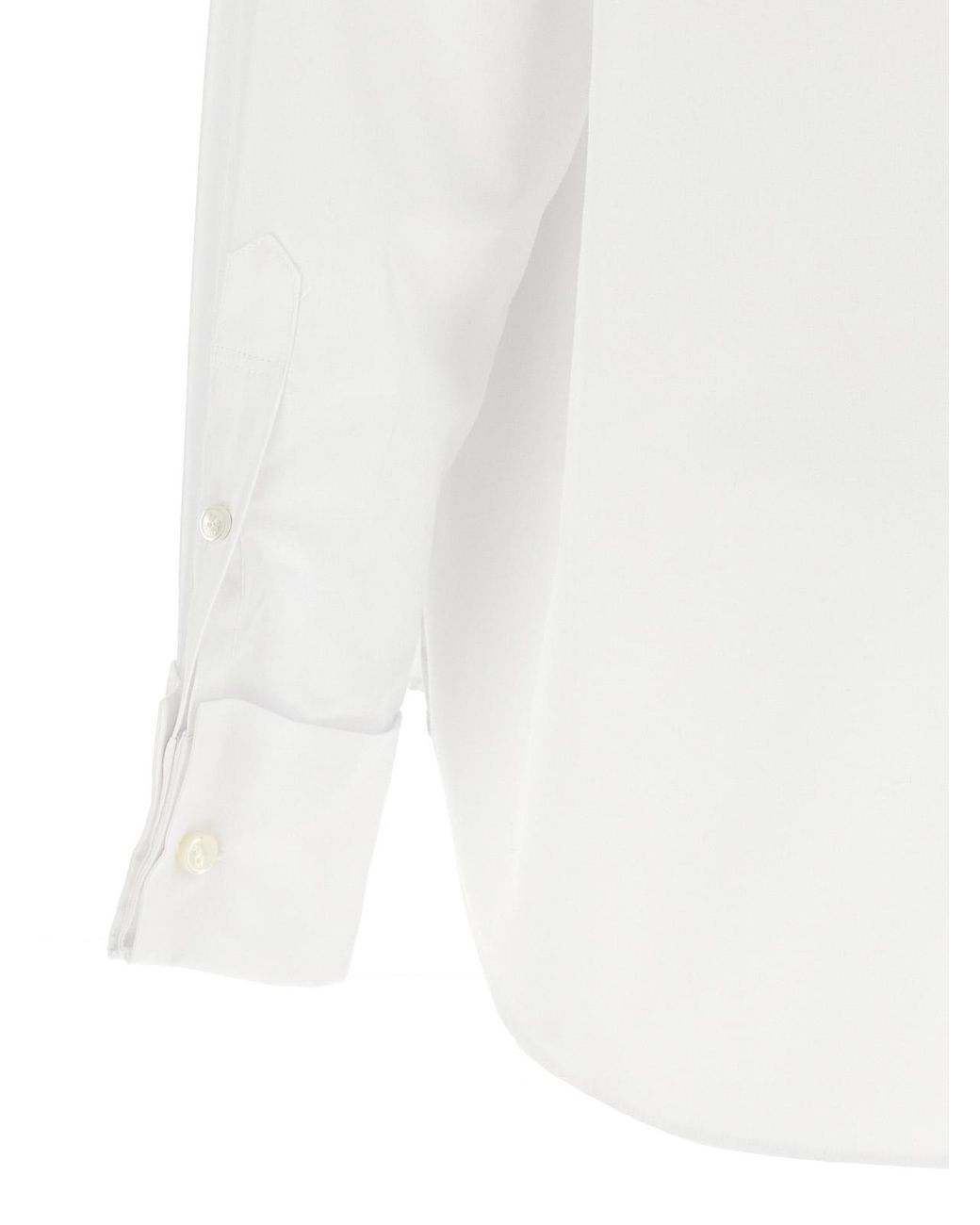 Sacai White Scarf Shirt