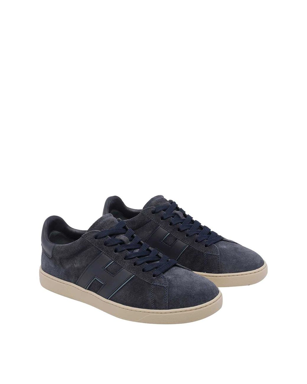Hogan Blue Cool Suede Sneakers for men