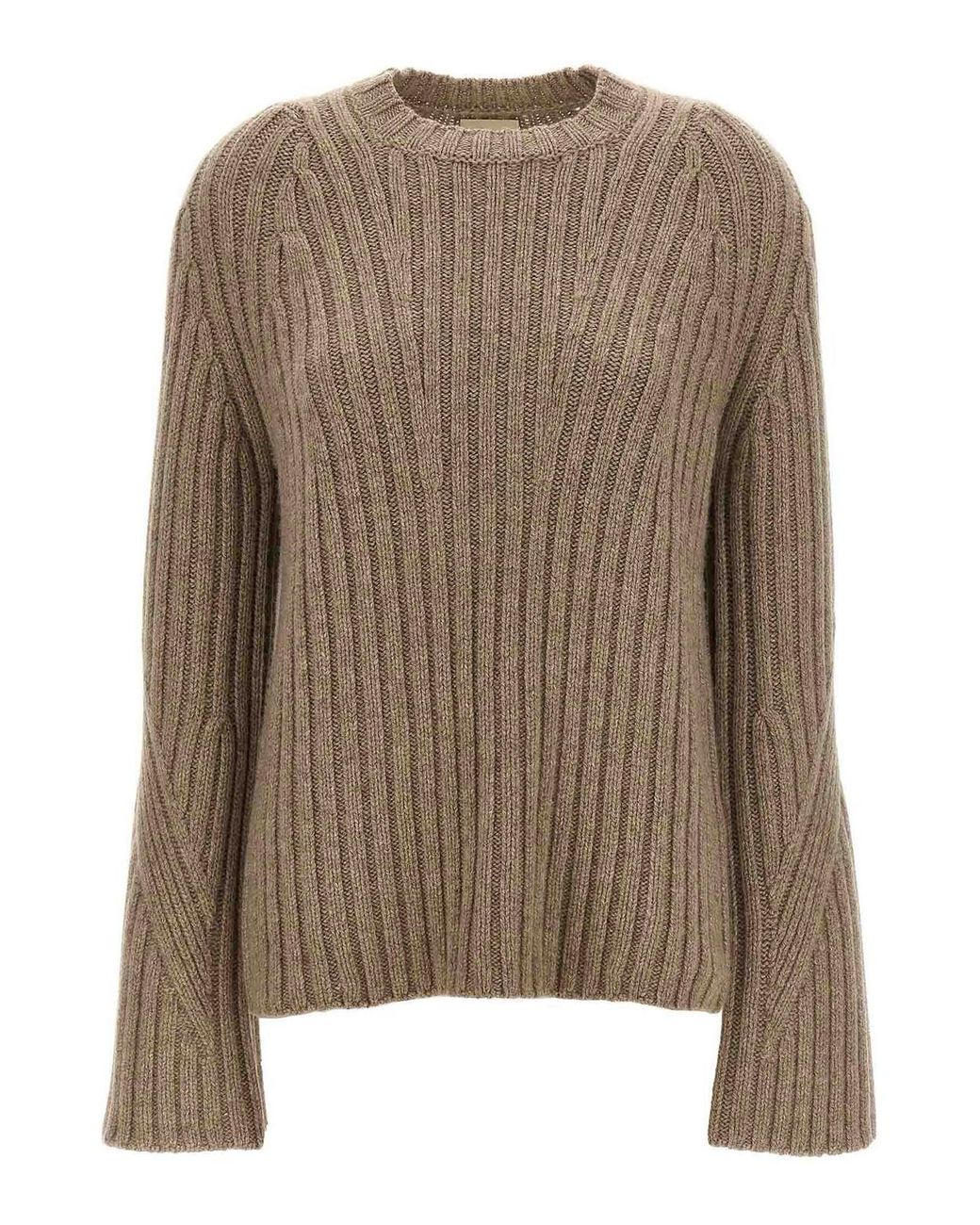 Khaite Brown Calvin Sweater