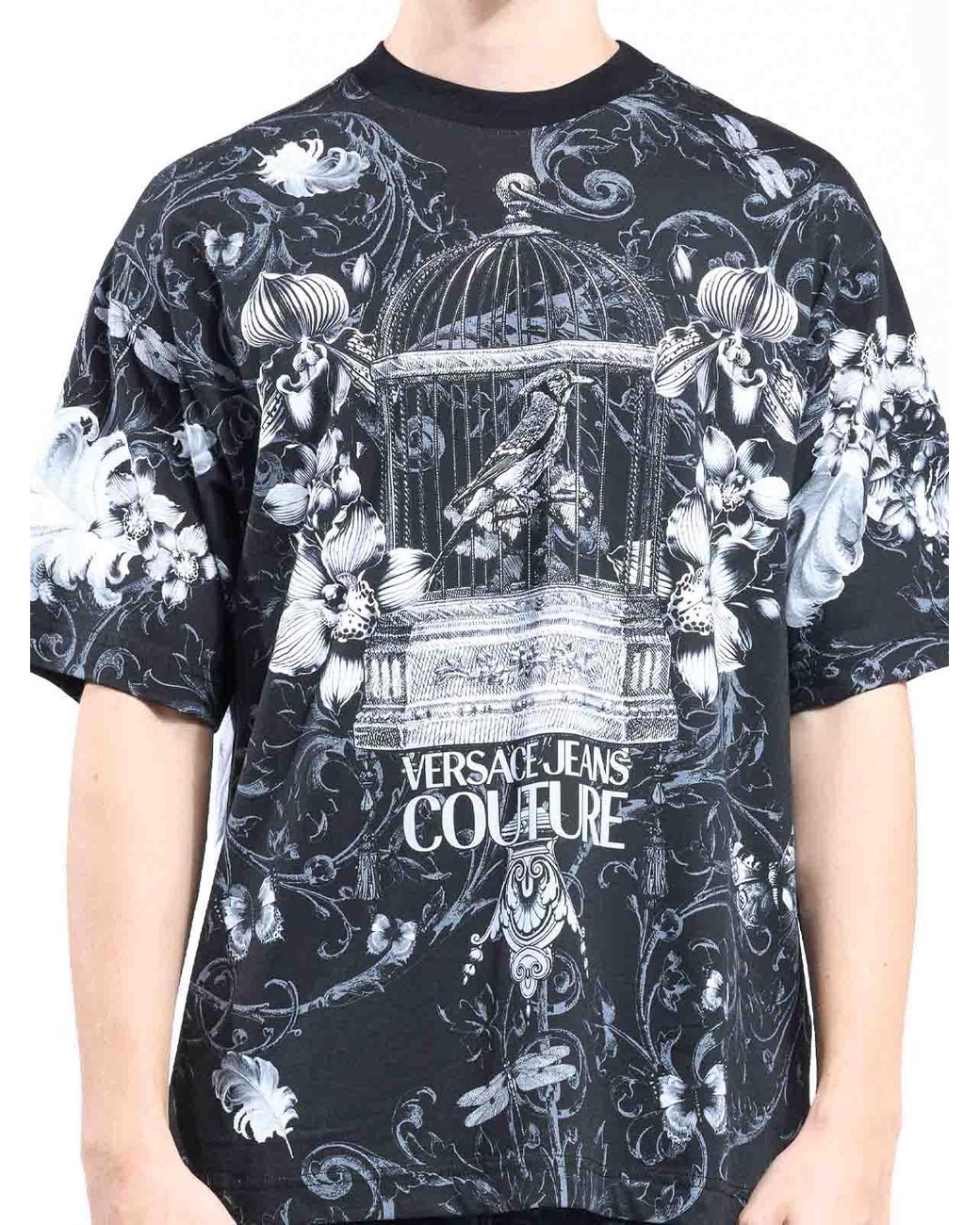 Versace Jeans Couture Blue Tshirt Cabinet De Couriosite for men
