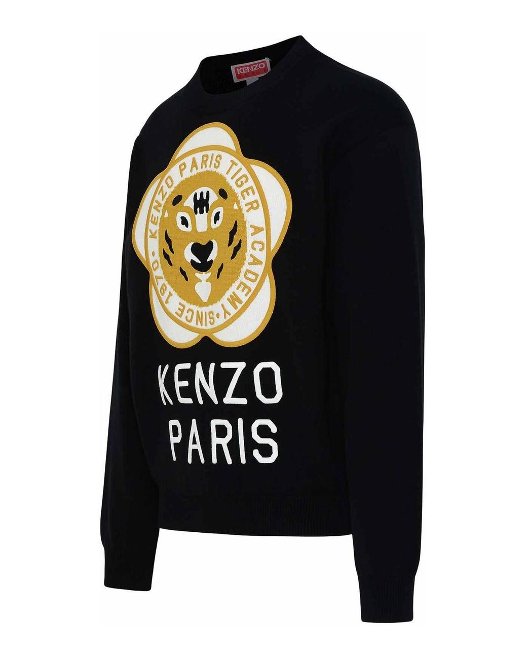 KENZO Black Pullover for men