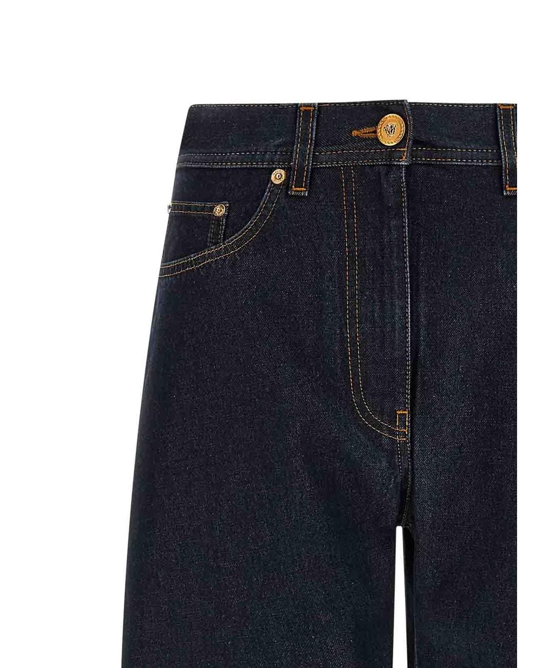 Jeans Boot-Cut Versace de color Blue