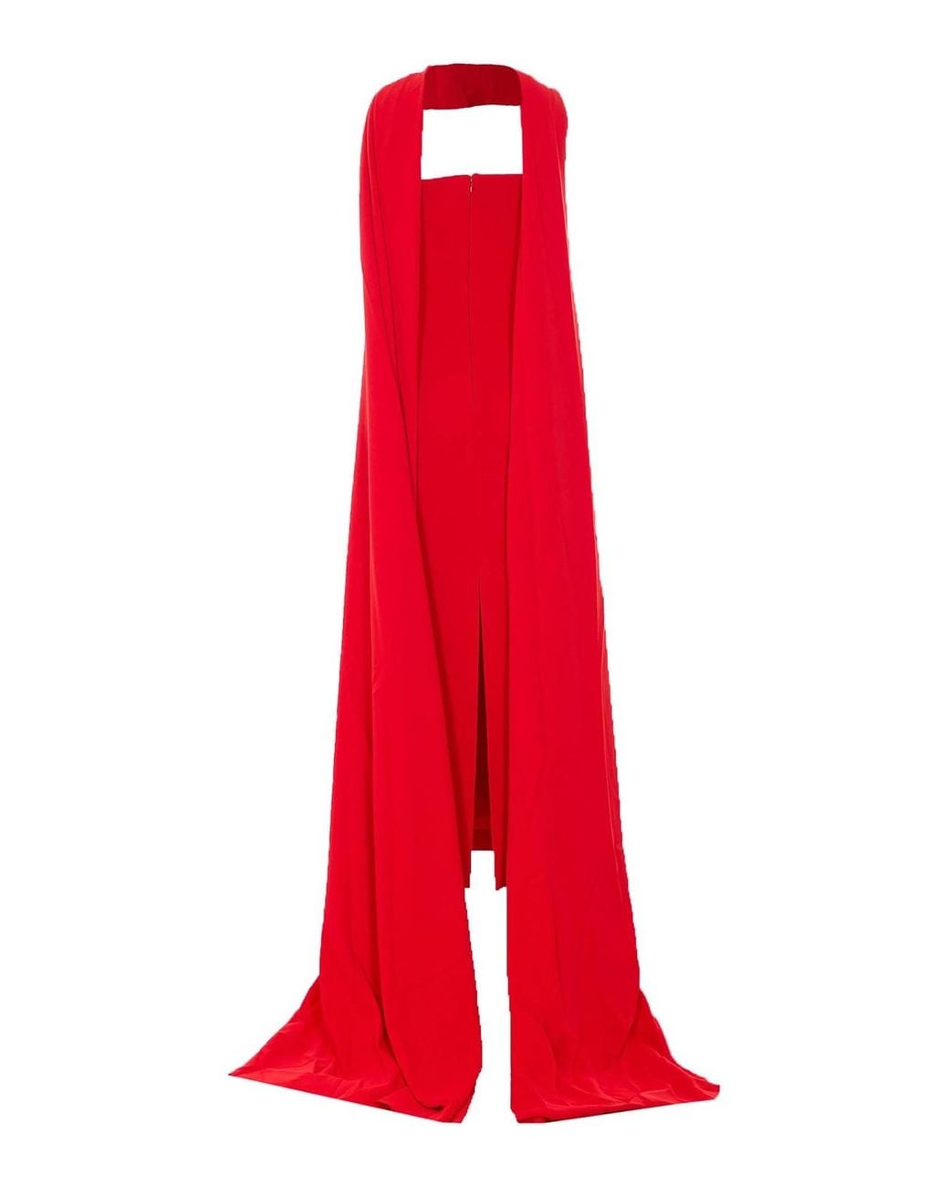 Solace London Red Martine Midaxi Dress