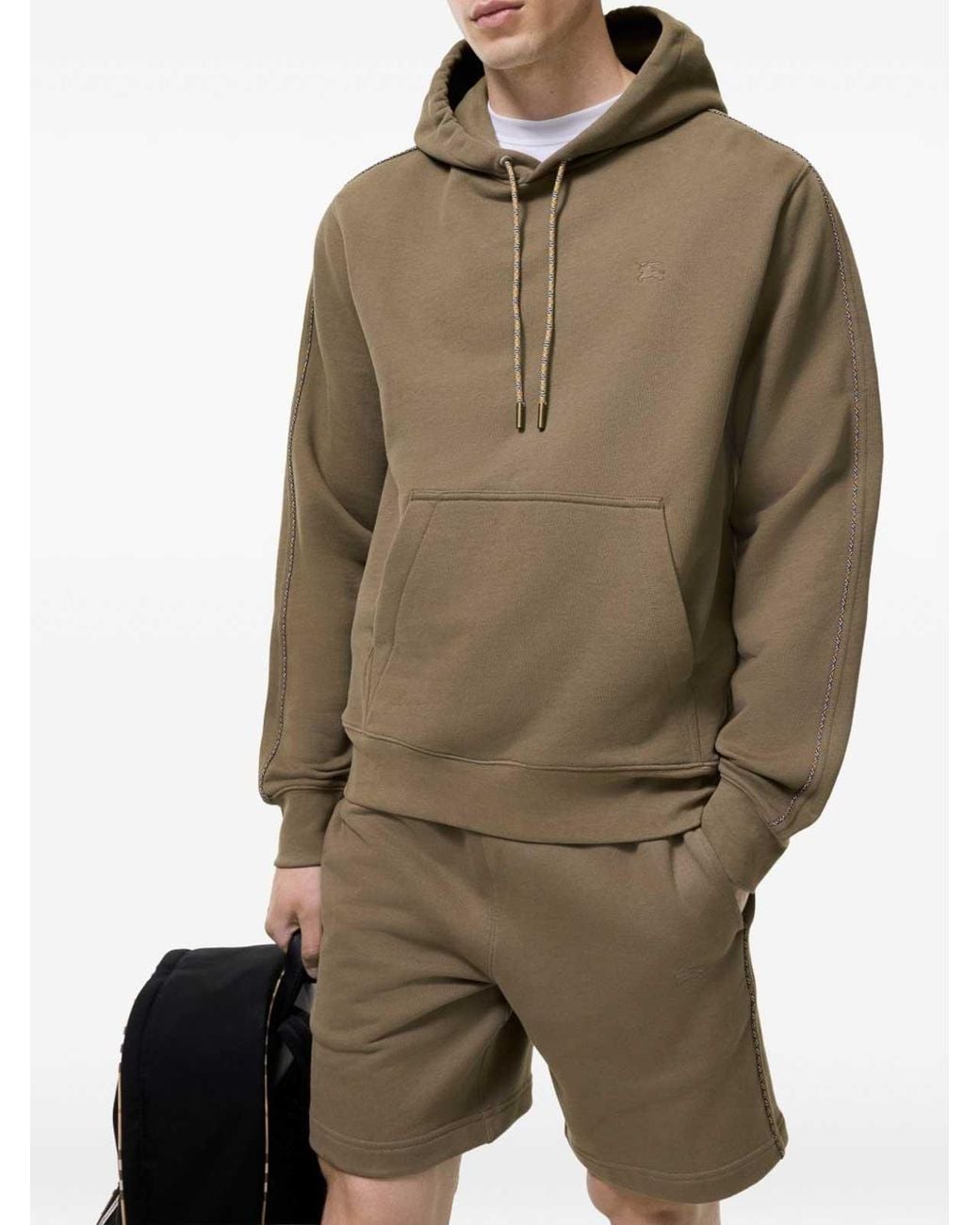 Burberry Rundhalspullover in Green für Herren