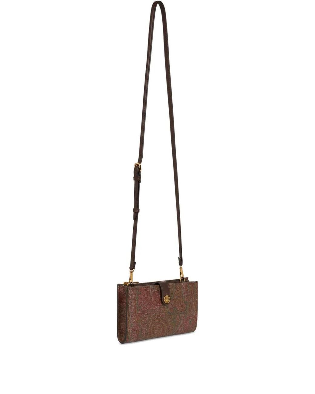 Etro White Wallet With Chain