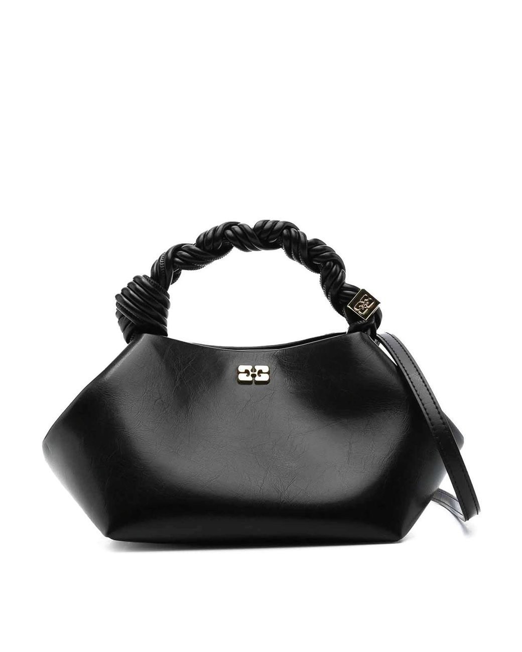 ハンドバッグ GANNI SMALL HANDBAG BAU Ganni Small Handbag Bau in Black | Lyst