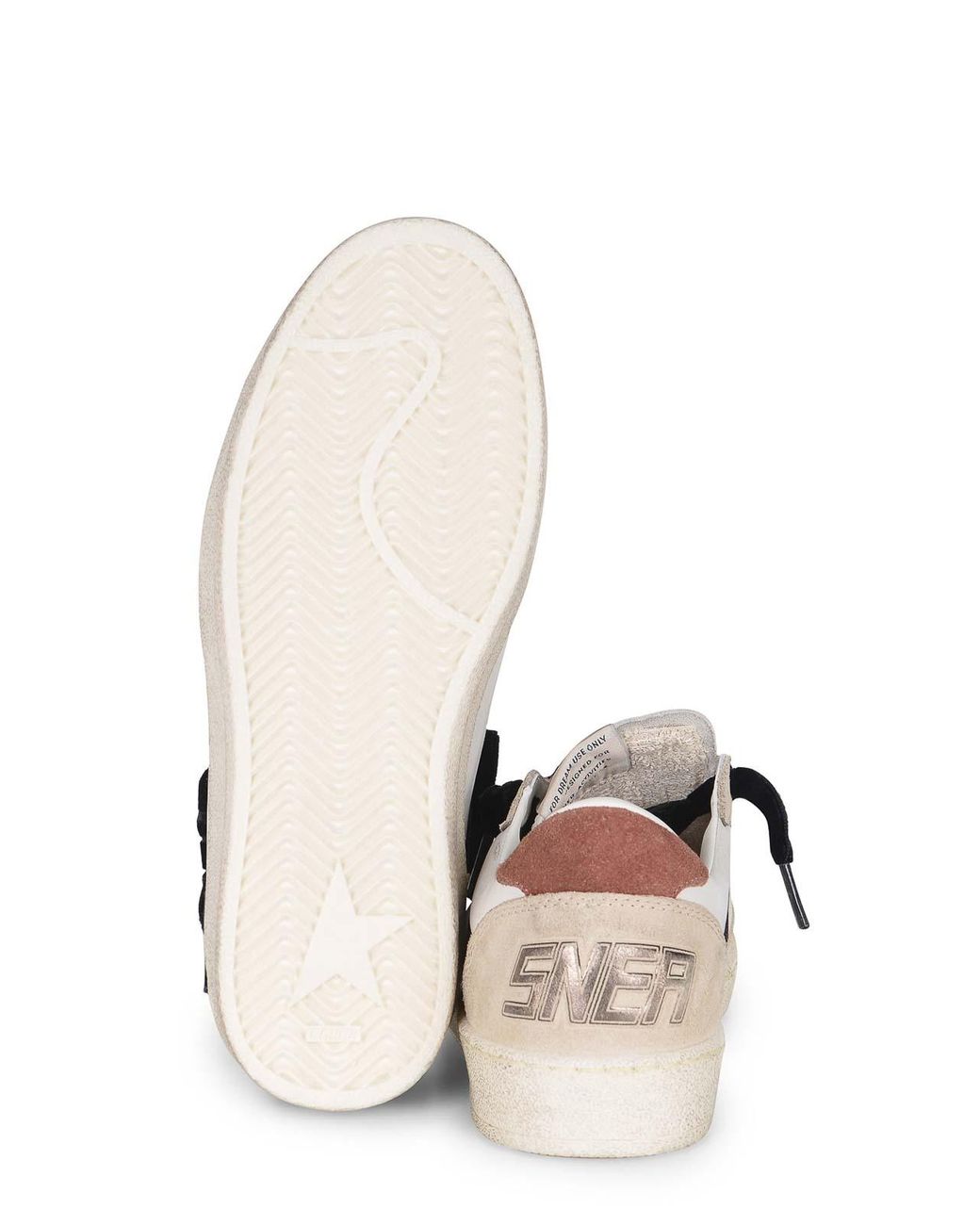 Golden Goose Deluxe Brand White Sneakers Made Of Leather