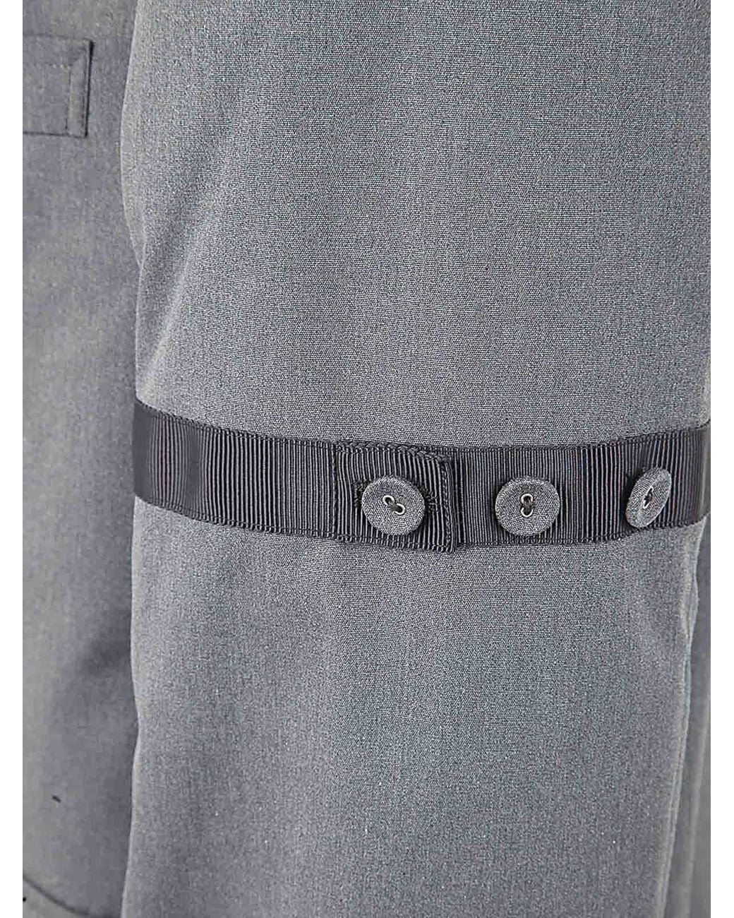Thom Browne Black Casual Jacket for men