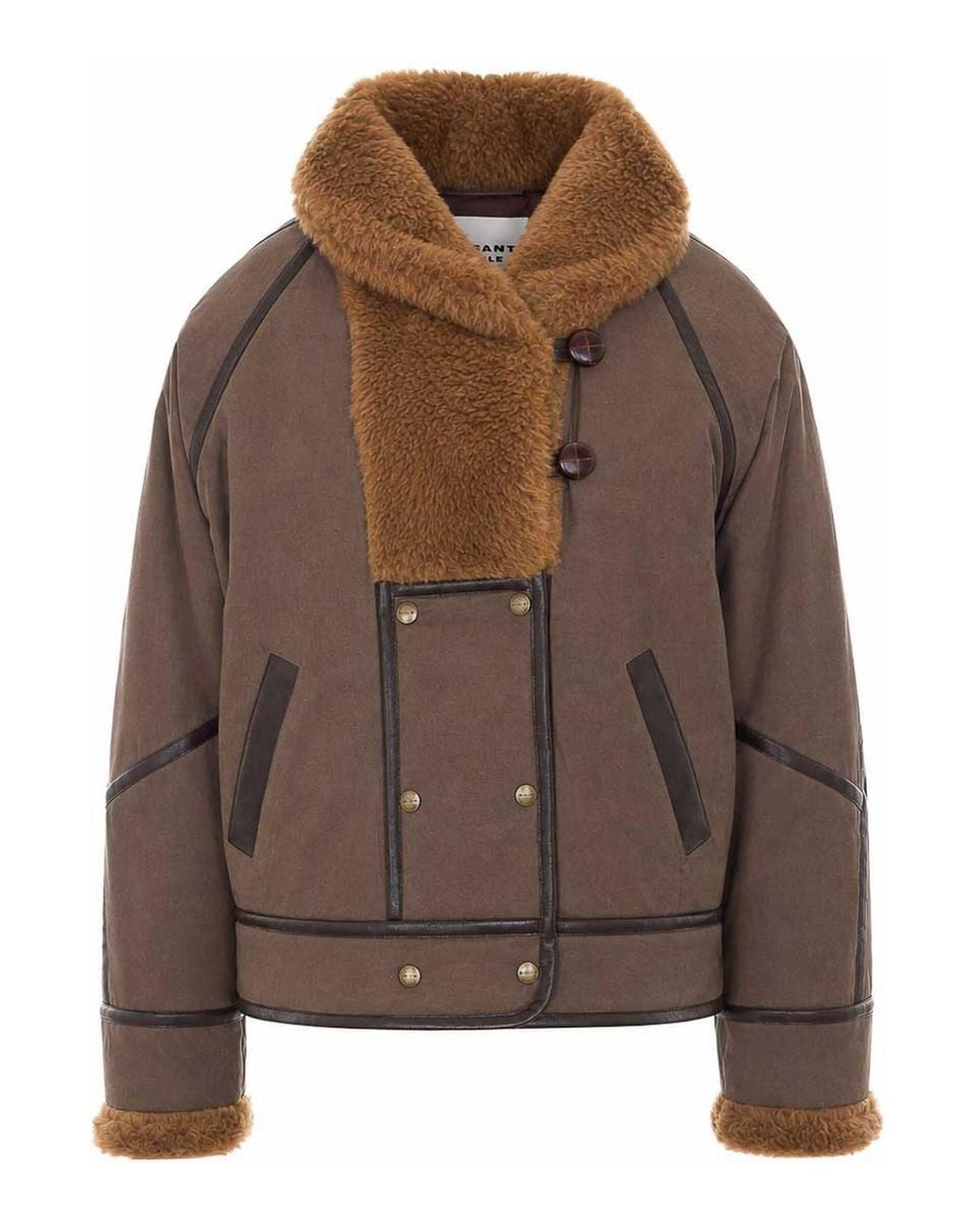 Isabel Marant Brown Olinka Down Jacket