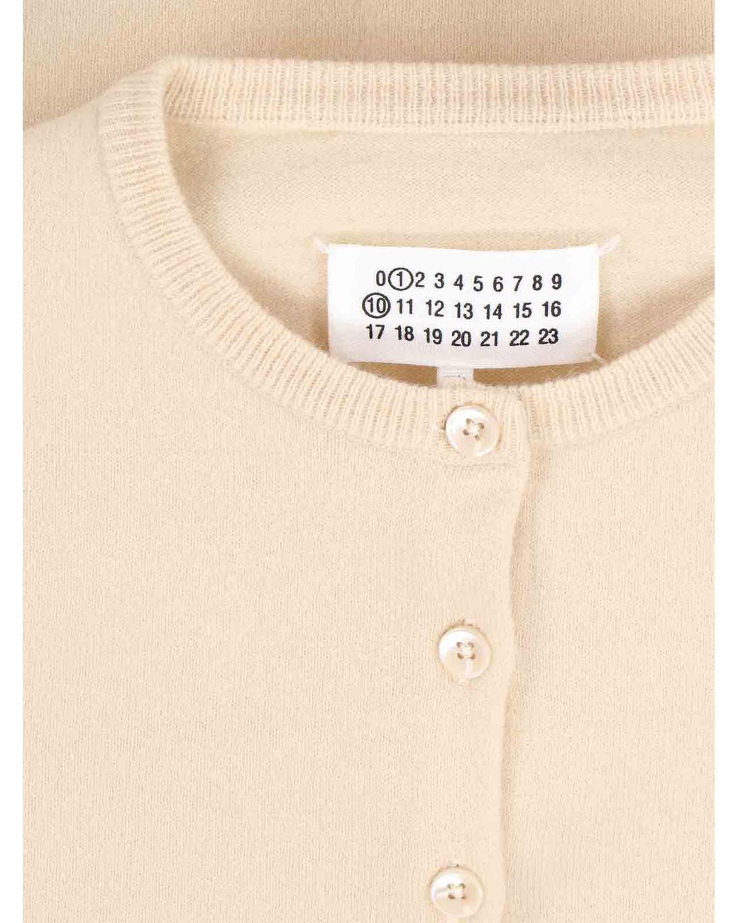 Maison Margiela Natural Cardigan