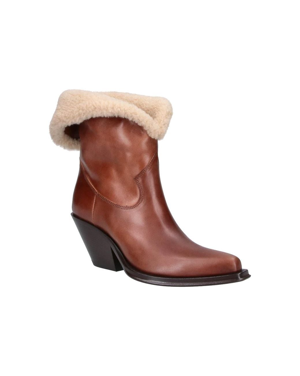 Bottines Chloé en coloris Brown