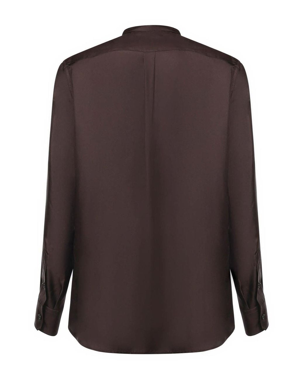Dolce & Gabbana Brown Silk Shirt for men