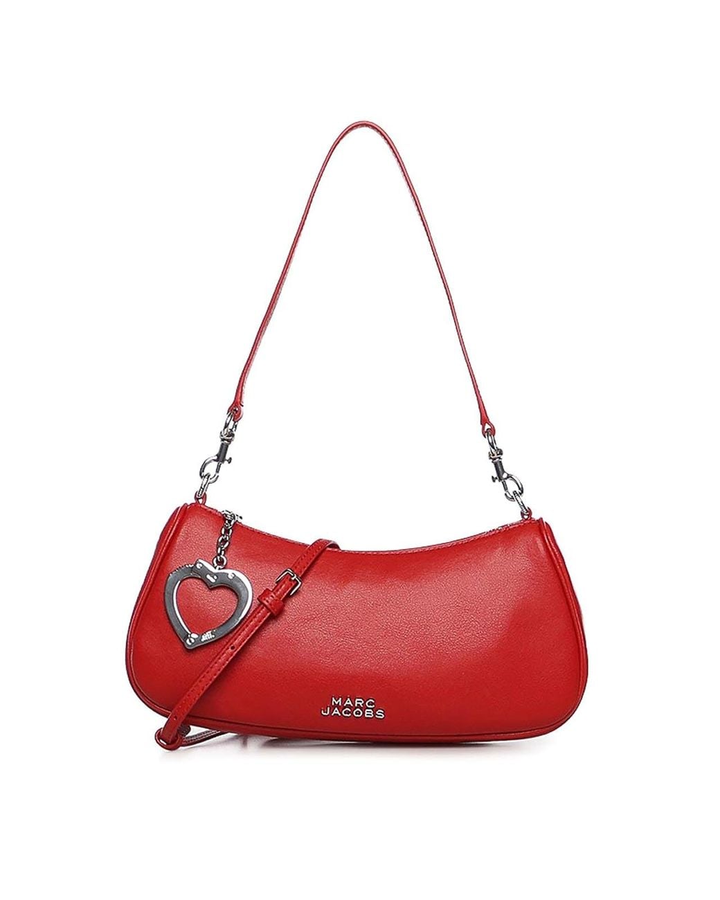 Marc Jacobs Red The Shoulder Leather Bag
