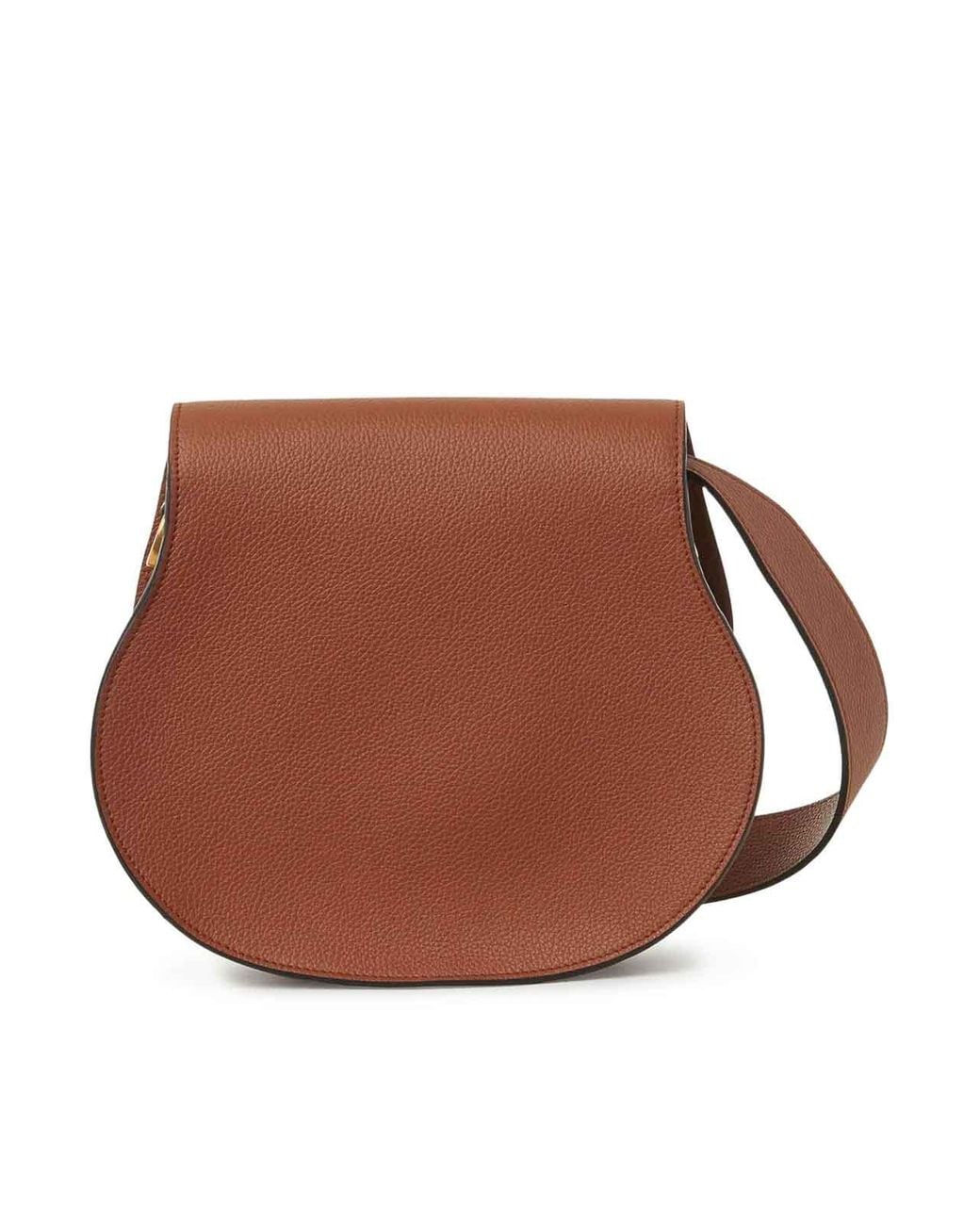 Chloé White Marcie Medium Leather Bag