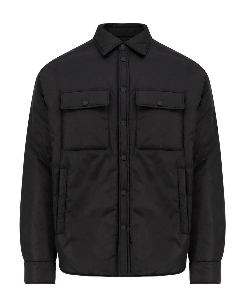 DSquared² Black Giubbino Imbottito for men