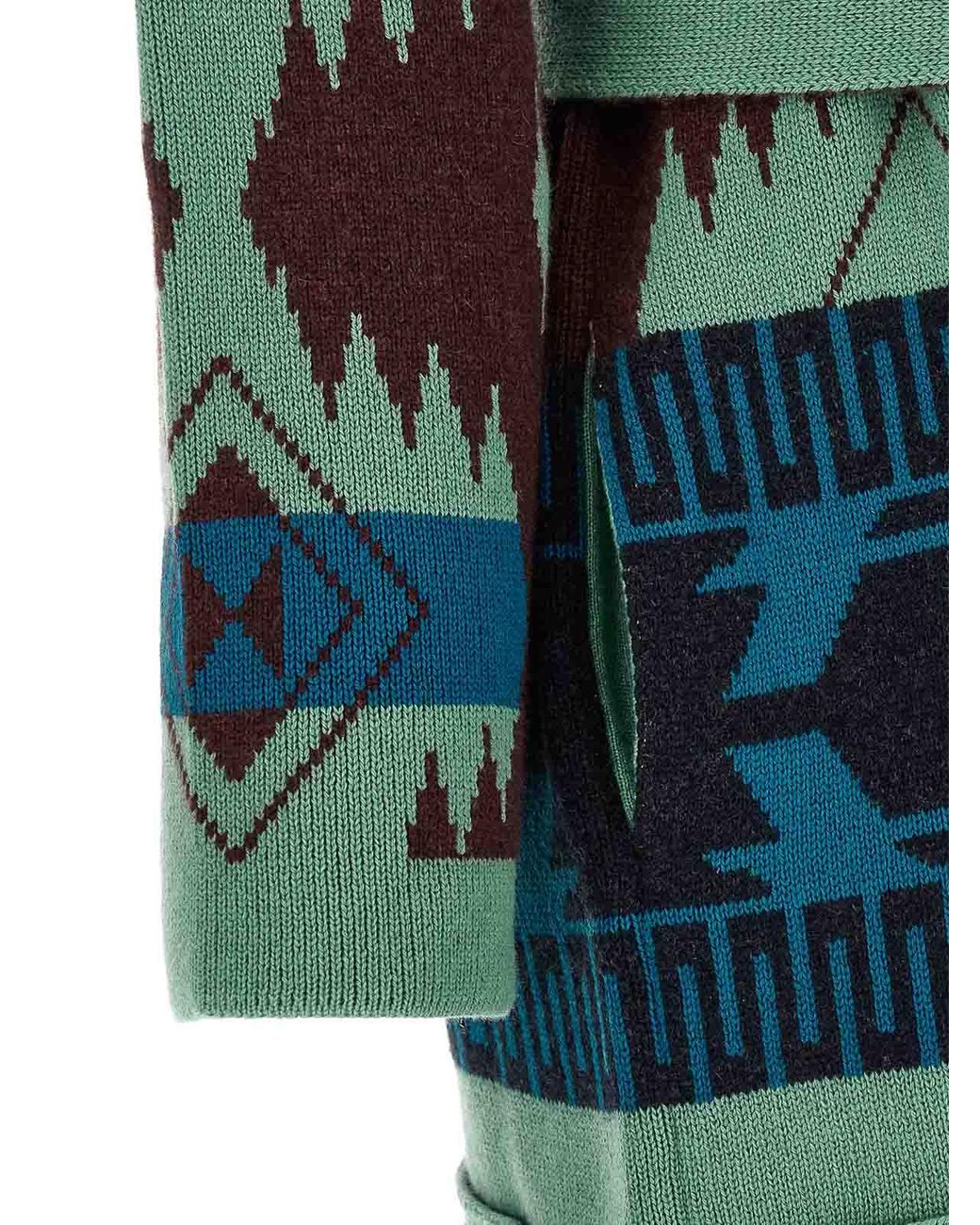 Alanui Green Cardigan