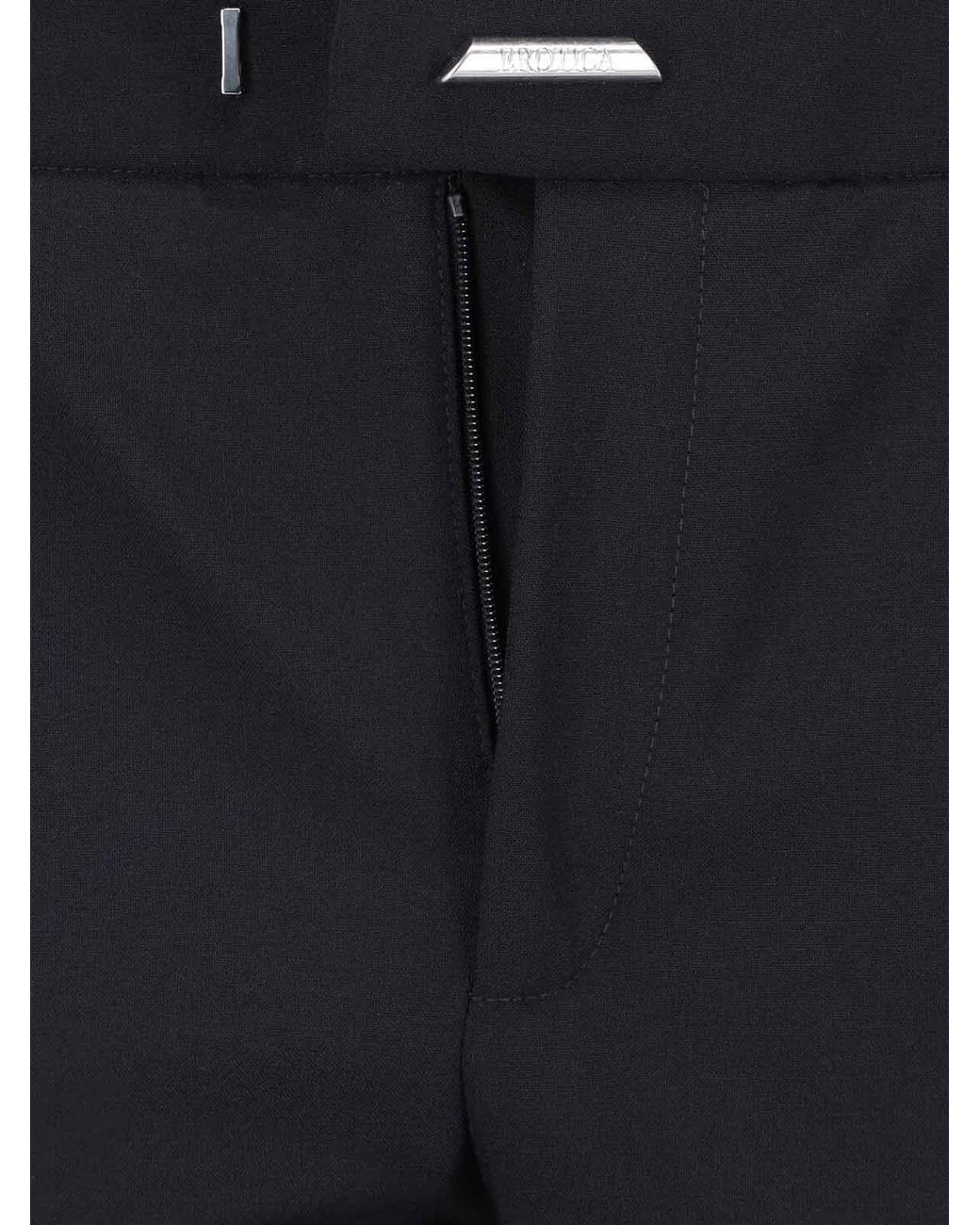 Dondup Black Double-Breasted Suit