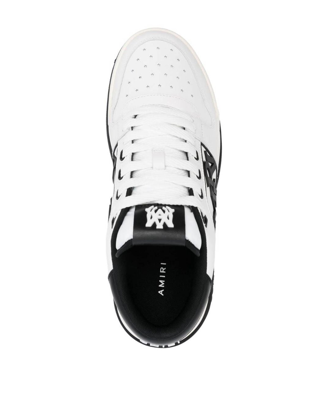 Amiri White Classic Low Sports Shoes for men
