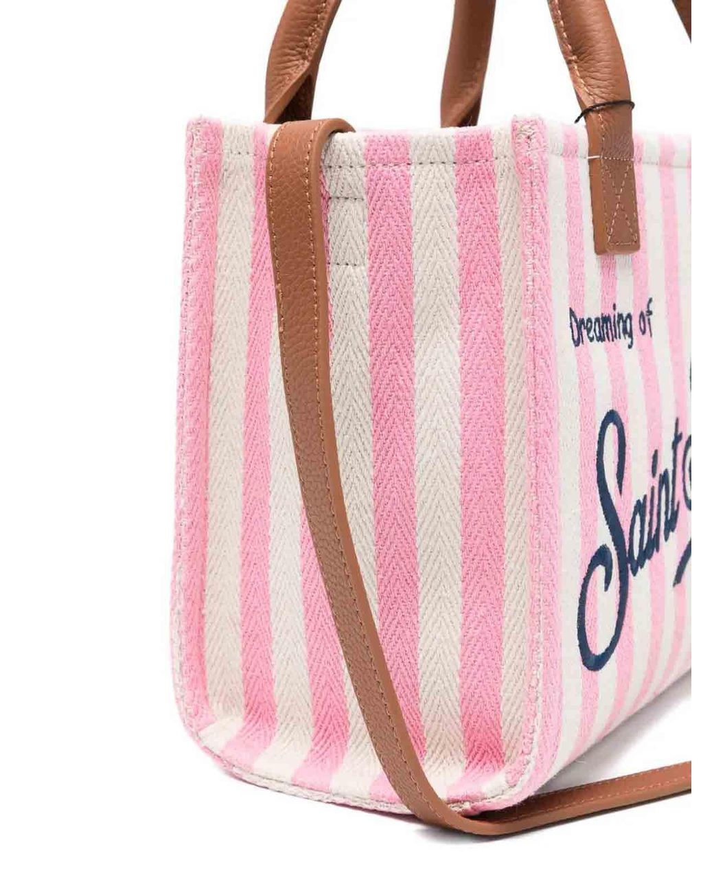 Mc2 Saint Barth Pink Vanity Bag Midi