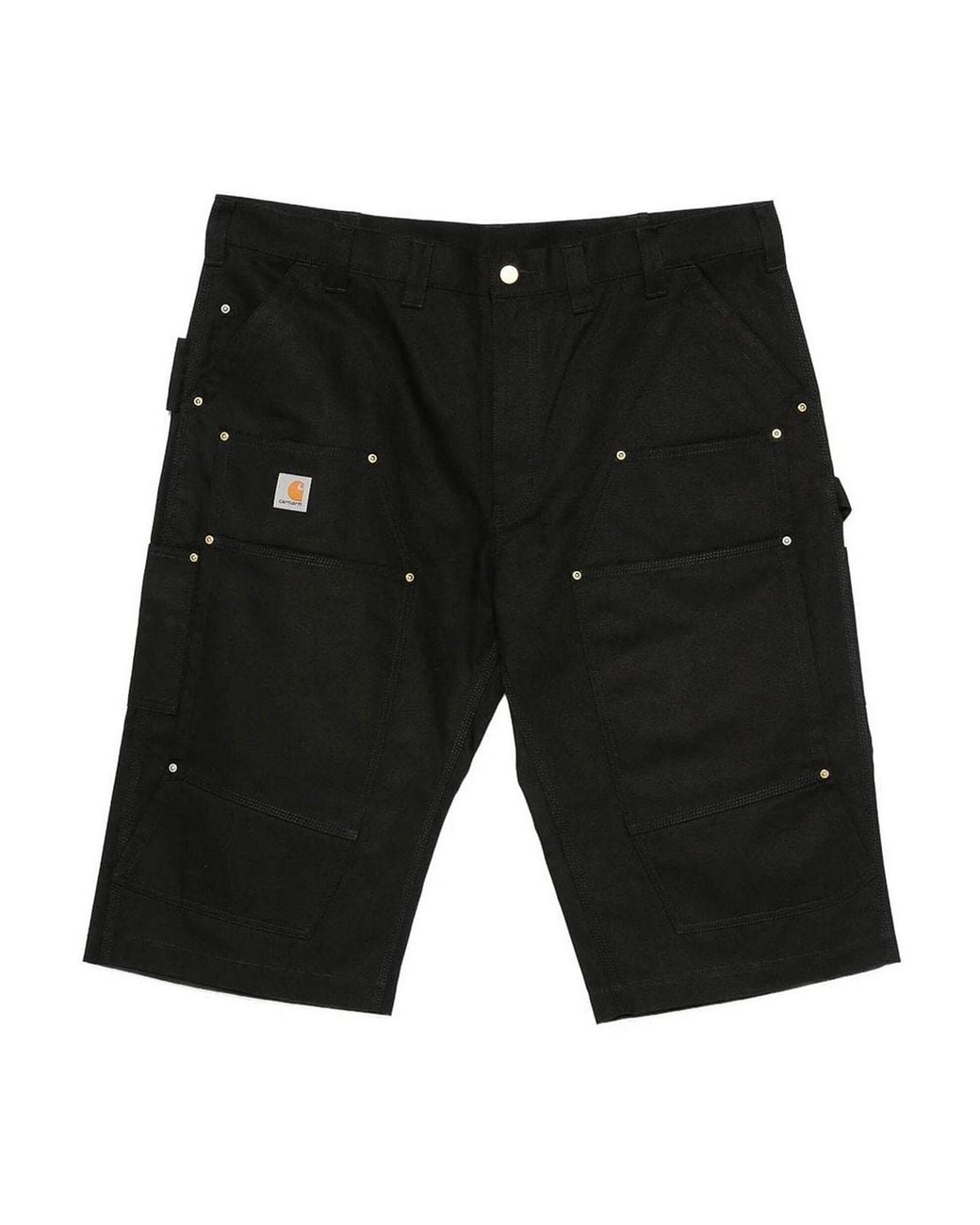 Junya Watanabe Black X Carhartt Multi-Pocket Canvas Shorts for men