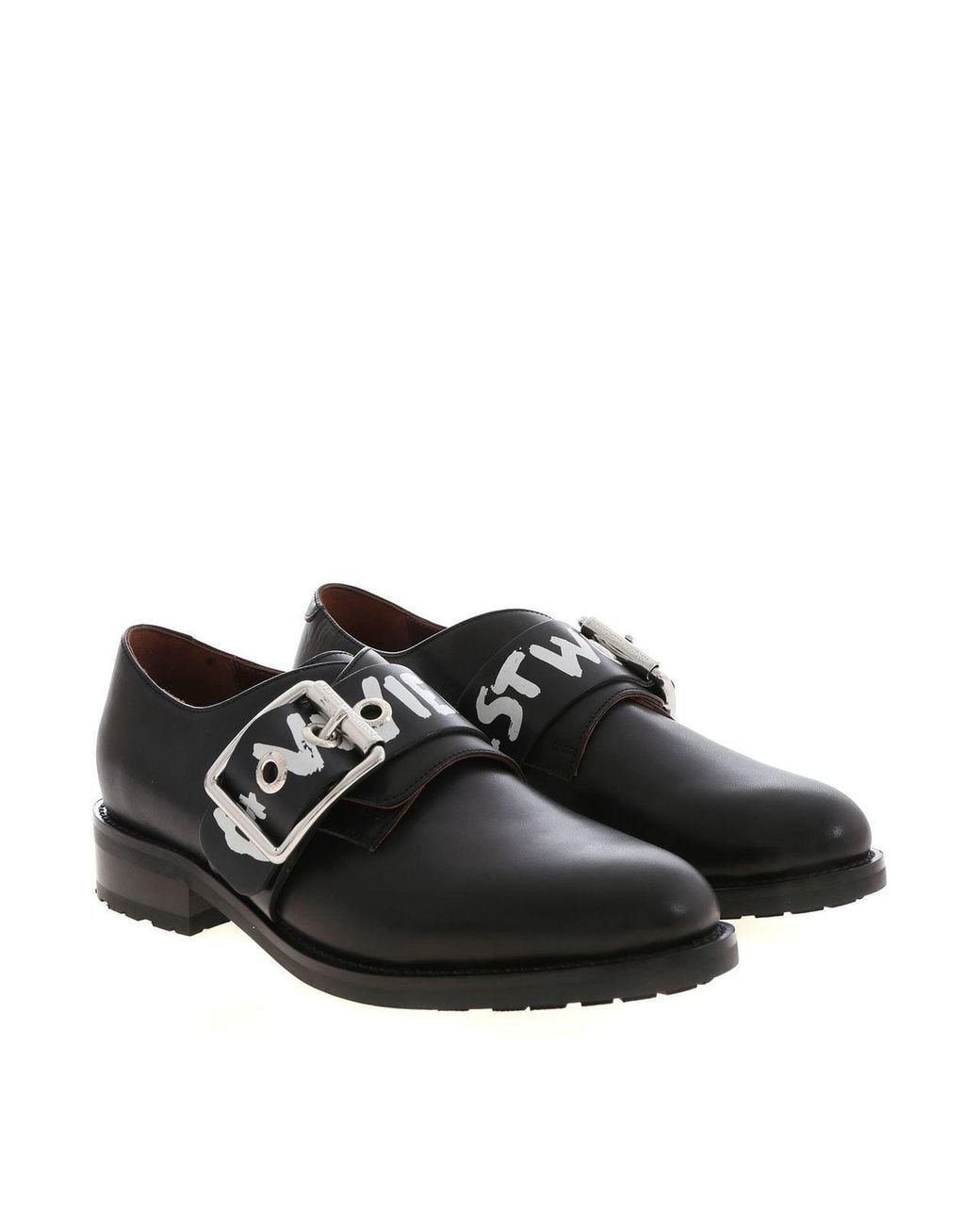 Vivienne Westwood Black Alex Monk Strap