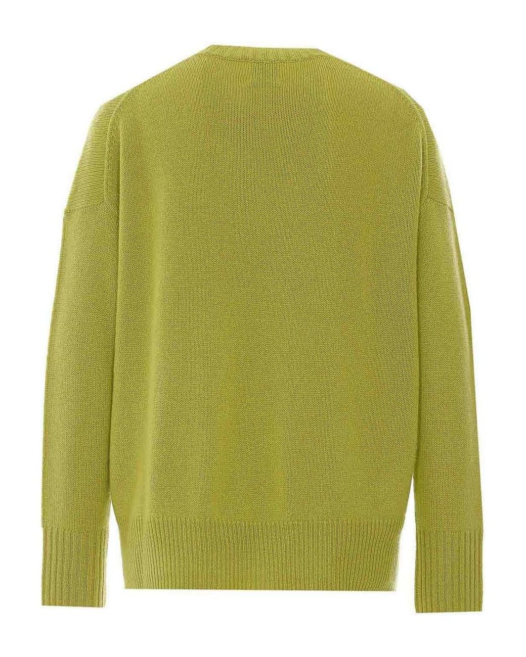 Allude Green Sweater