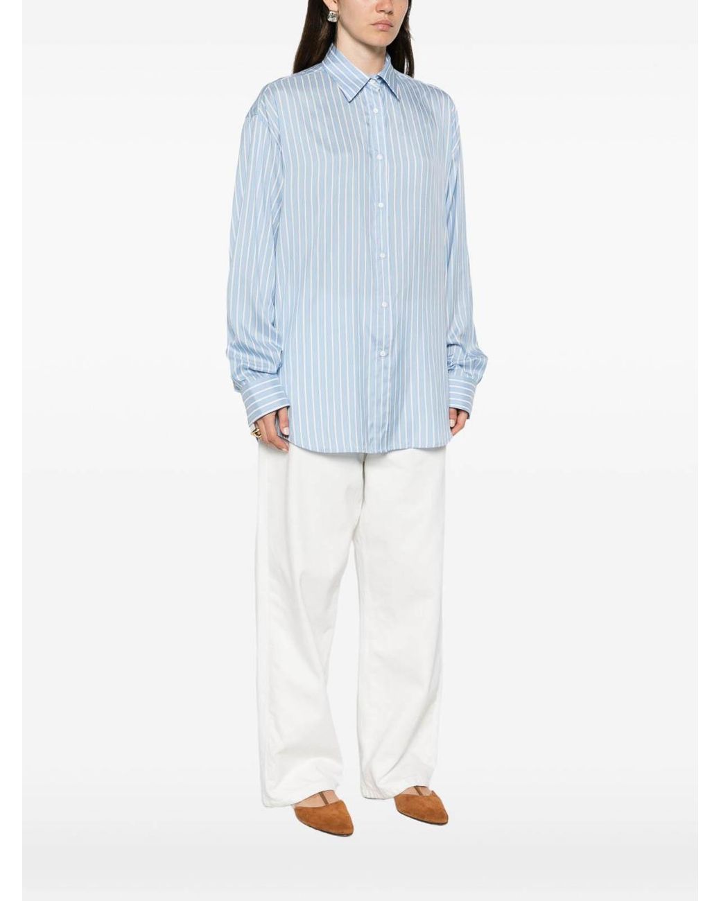 Ermanno Scervino Blue Shirt
