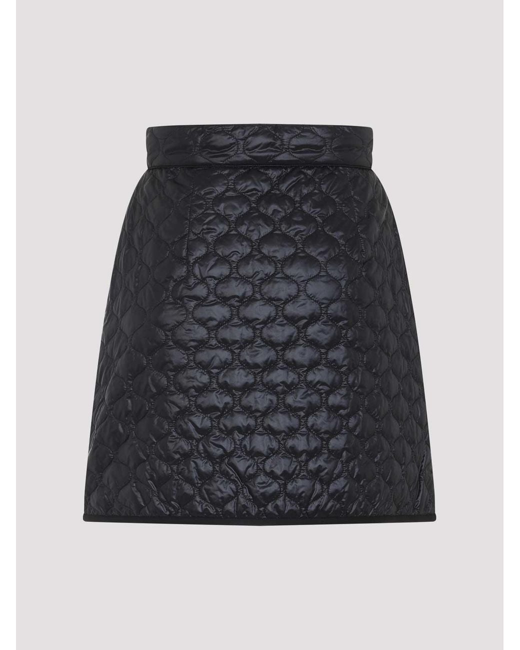 Moncler Gray Polyamide Mini Skirt