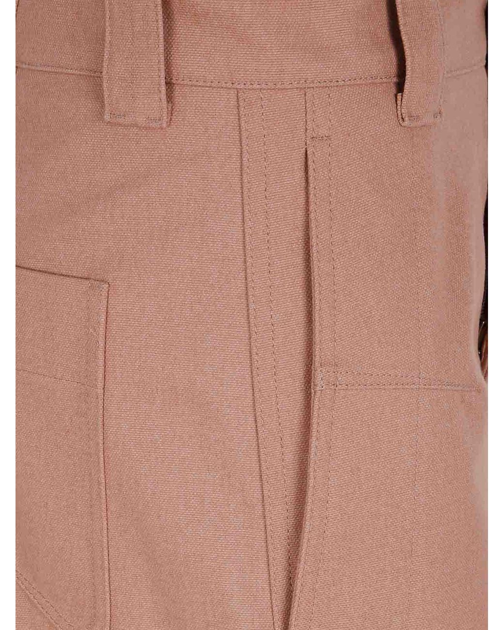 Chloé Pink Barel High Waist Trousers