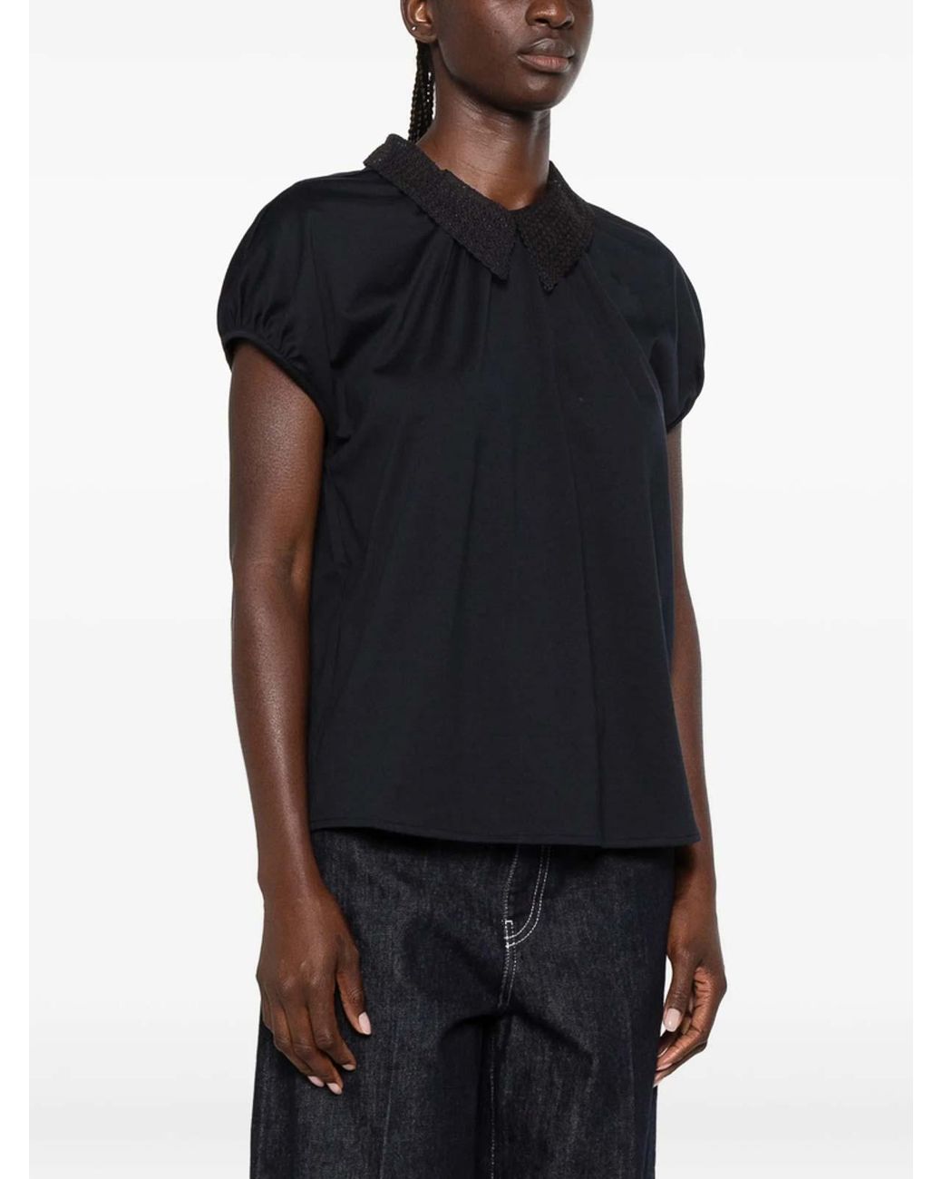 Fabiana Filippi Black T-Shirt