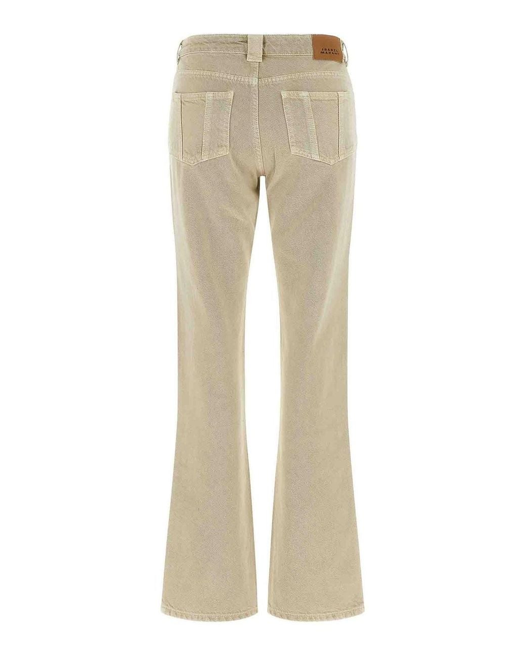 Isabel Marant Natural Jaylis Jeans