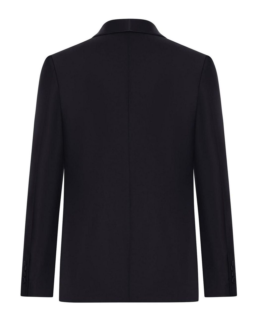 Tagliatore Blue Single-Breasted Virgin Wool Tuxedo for men