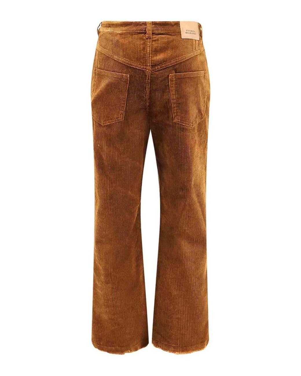 Isabel Marant Brown Ruthie Corduroy Trousers