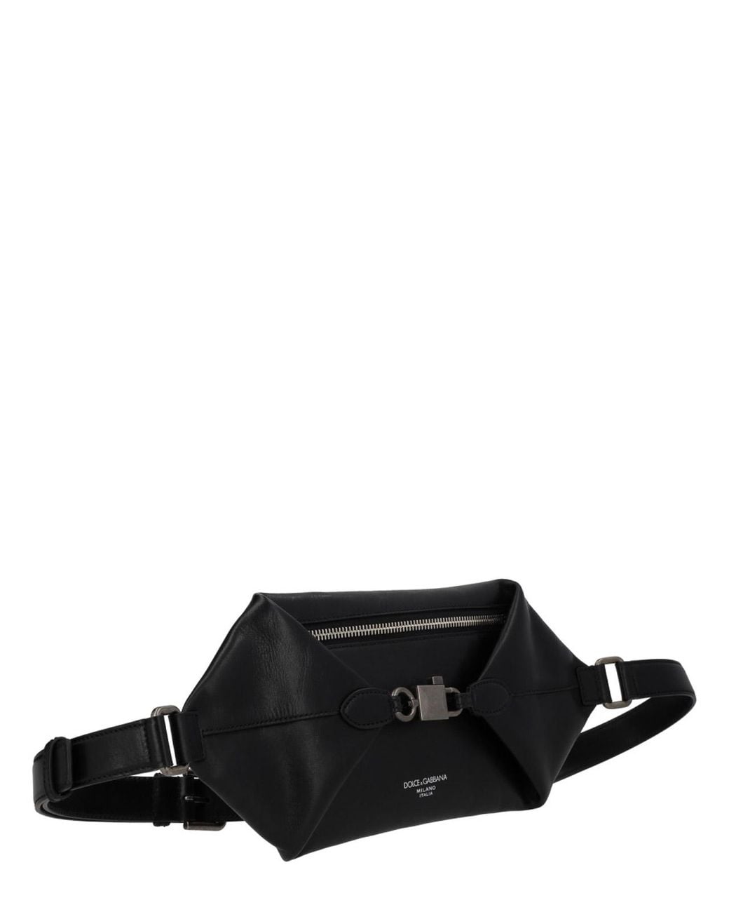 Dolce & Gabbana Black Pouch Lock for men