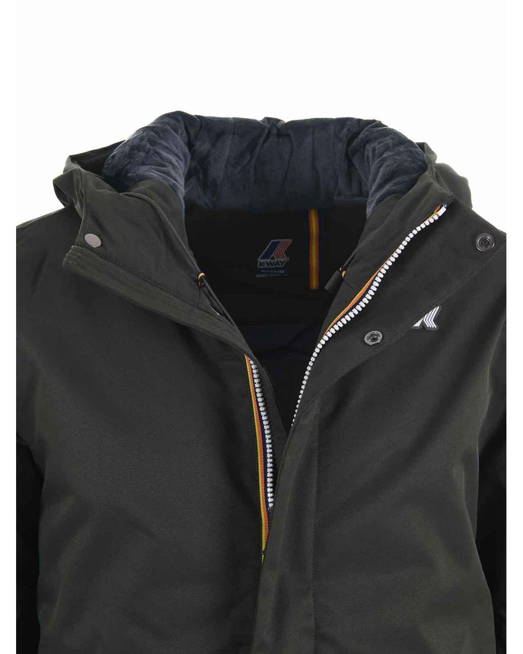 K-Way Black Jacket for men