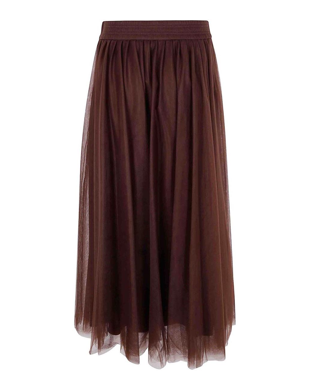 Fabiana Filippi Purple Tulle Wide Skirt