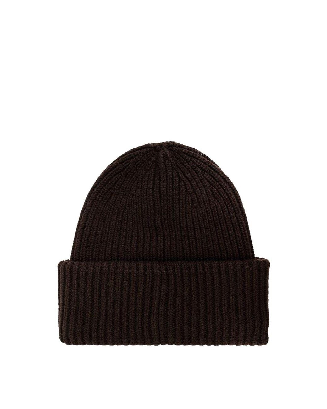 Moncler Black Beanie for men