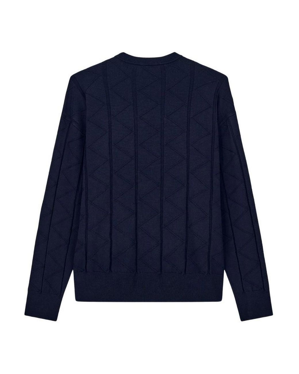 Pull Col Rond Giorgio Armani pour homme en coloris Blue