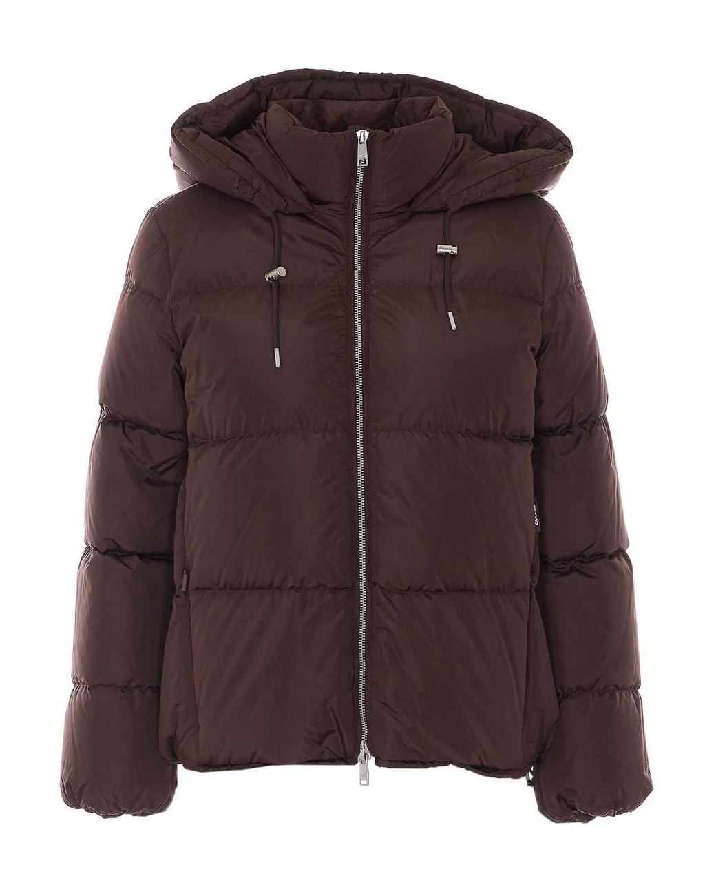 Add Brown Nylongloss Down Jacket