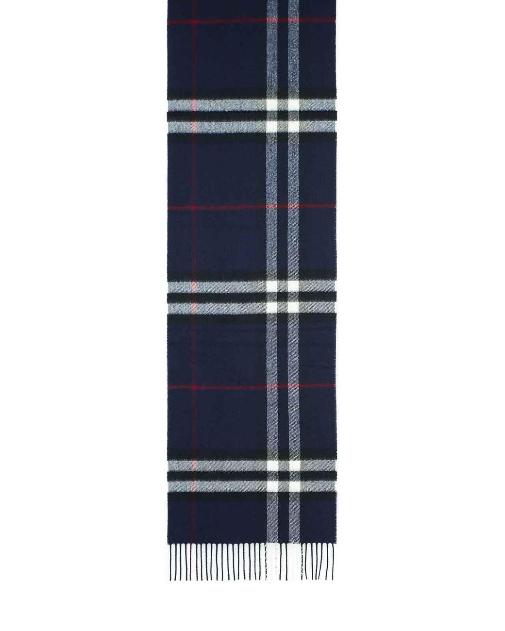 Sciarpa 'Mu Giant Check' di Burberry in Blue da Uomo