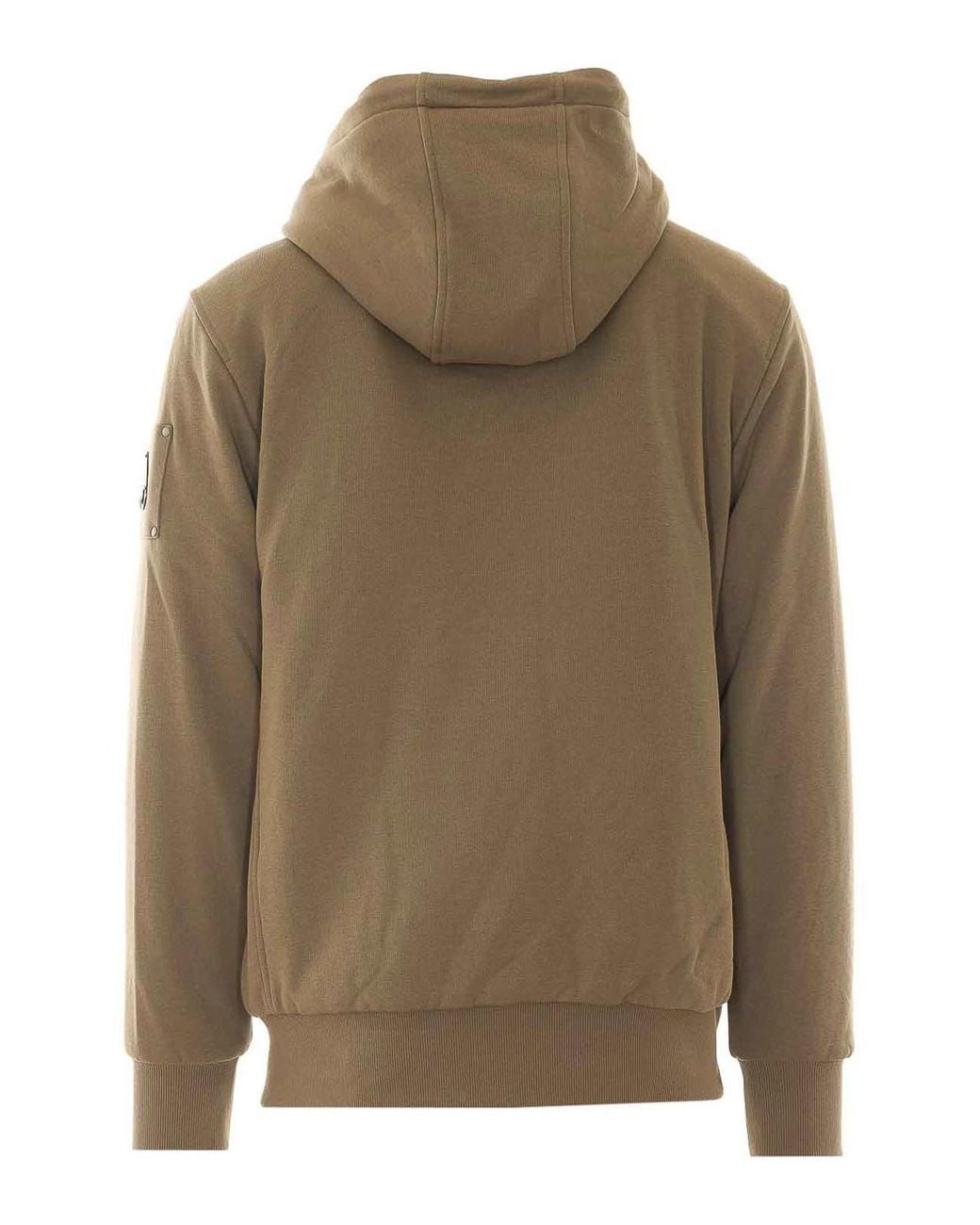 Moose Knuckles Green Classic Bunny Zip Hoodie for men