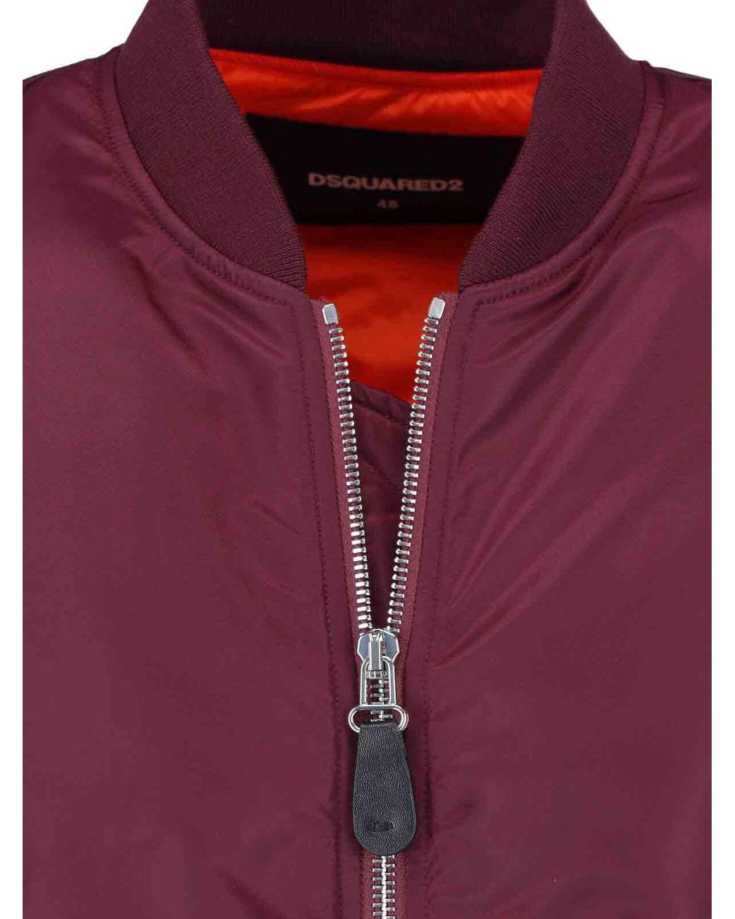DSquared² Red Bomber Jacket for men