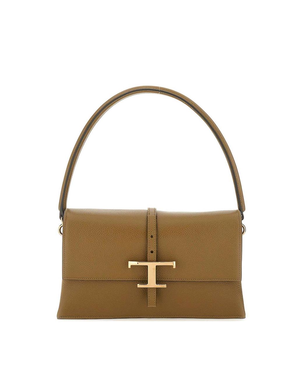 Tod's Metallic Flap Bag T Timeless