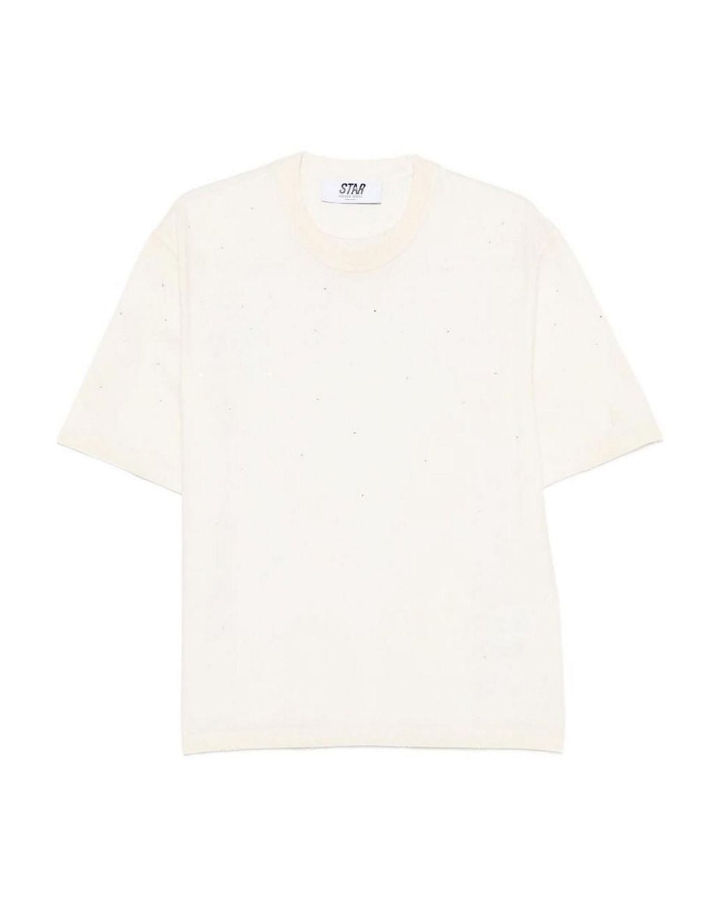 Golden Goose Deluxe Brand White Cotton T-Shirt