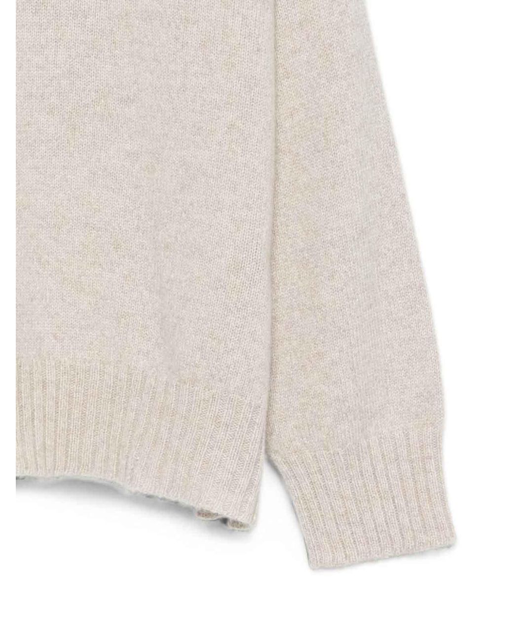 D. EXTERIOR White Sweater