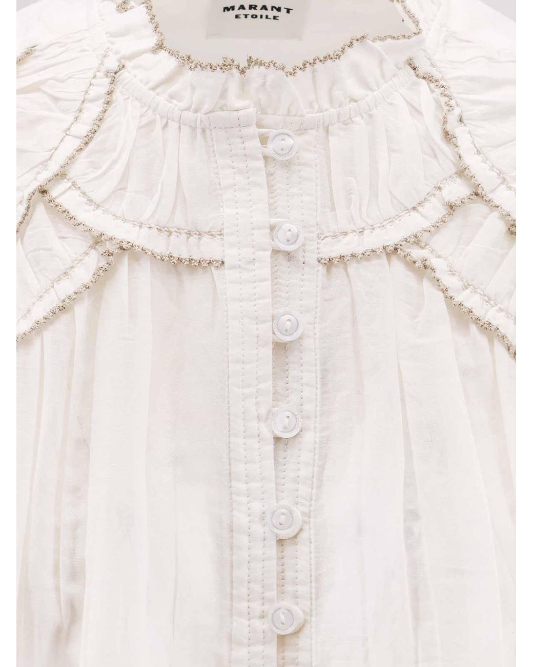 Isabel Marant White Christa Shirt