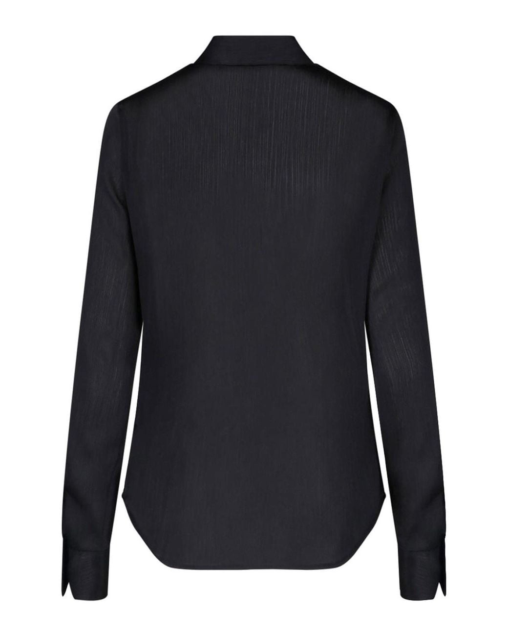 Dondup Black Chiffon Shirt