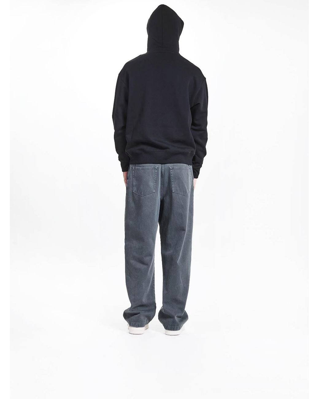 Moschino Blue Egg Hood Sweatshirt for men